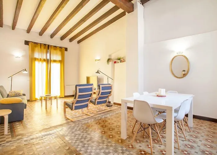 Daire Luminous Attic Down Town Valensiya